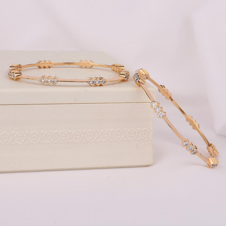 Magizhini Stone Pair Bangle