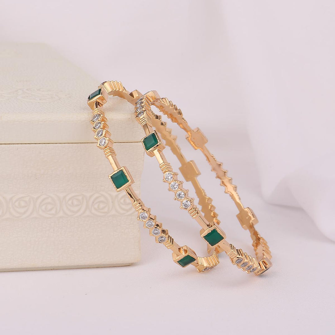 Akshaya Stone Pair Bangle