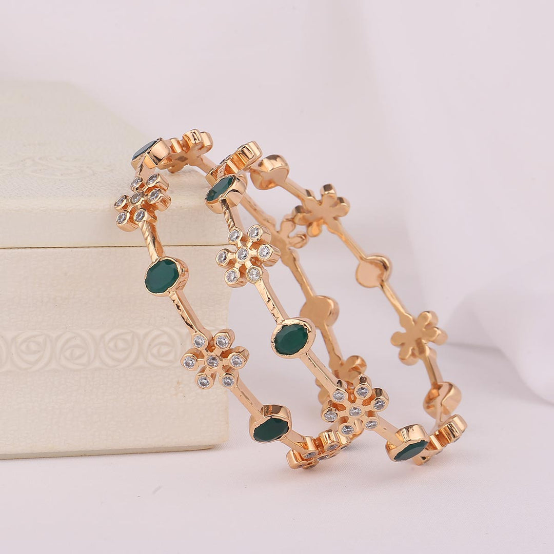 Aadhira Stone Pair Bangle