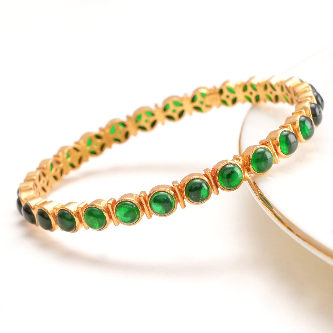Shinning Charm Stone Pair Bangle
