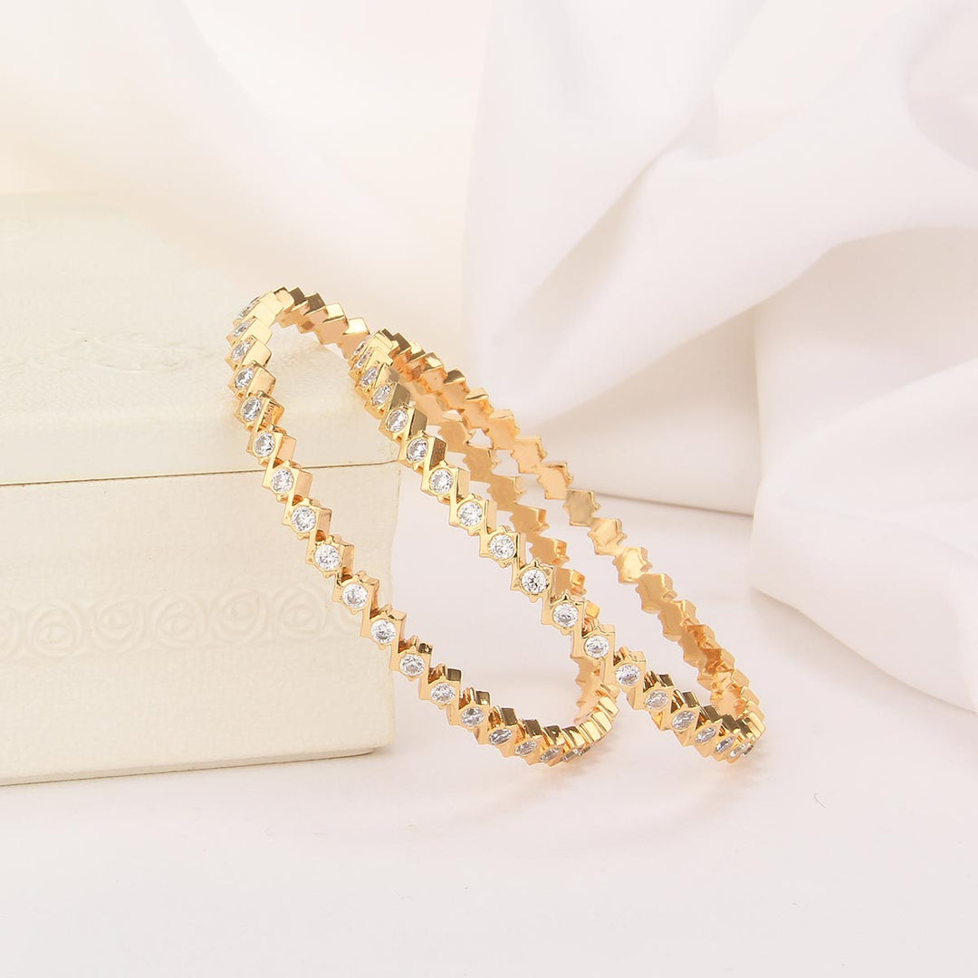 Meliora Stone Pair Bangle
