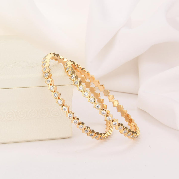Meliora Stone Pair Bangle