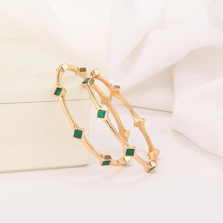 Shrisha Stone Pair Bangle