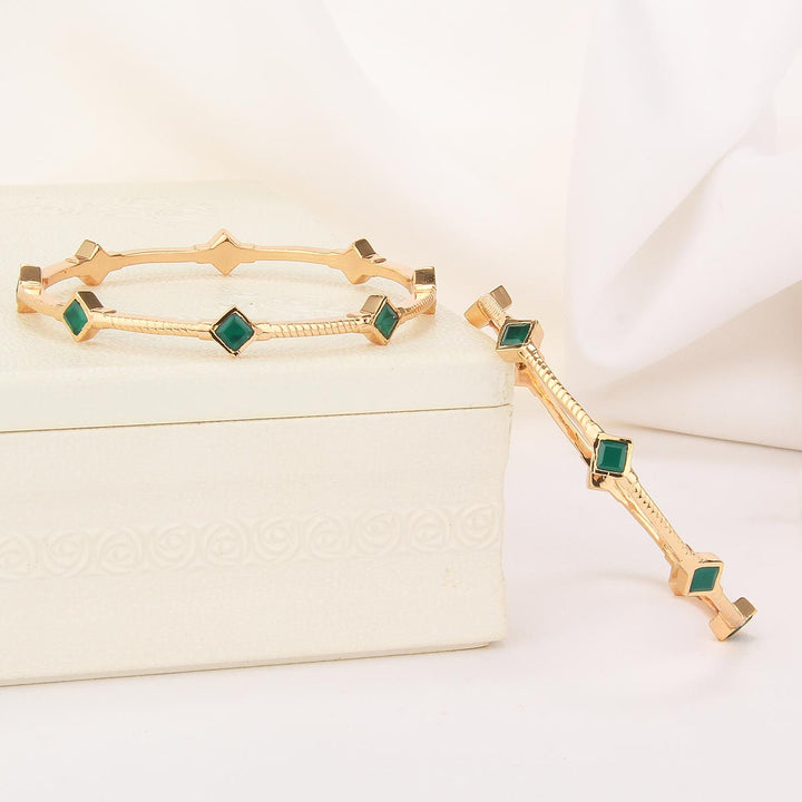 Shrisha Stone Pair Bangle