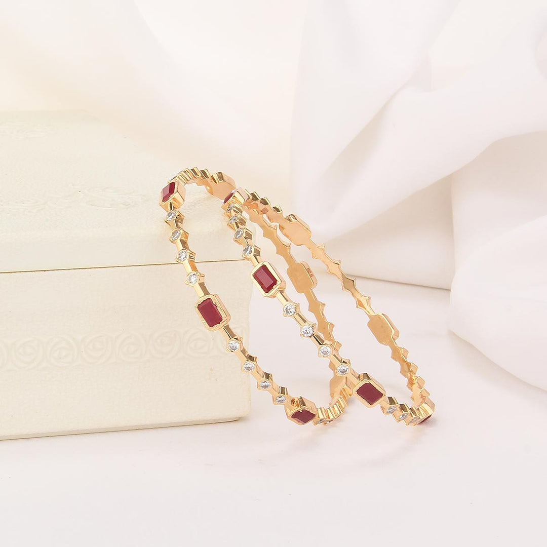 Zarisha Stone Pair Bangle