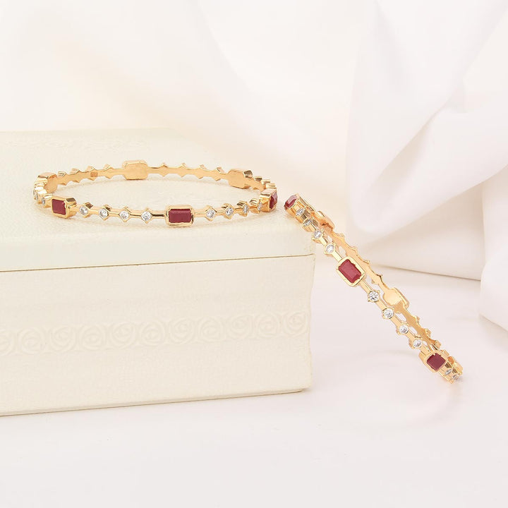 Zarisha Stone Pair Bangle