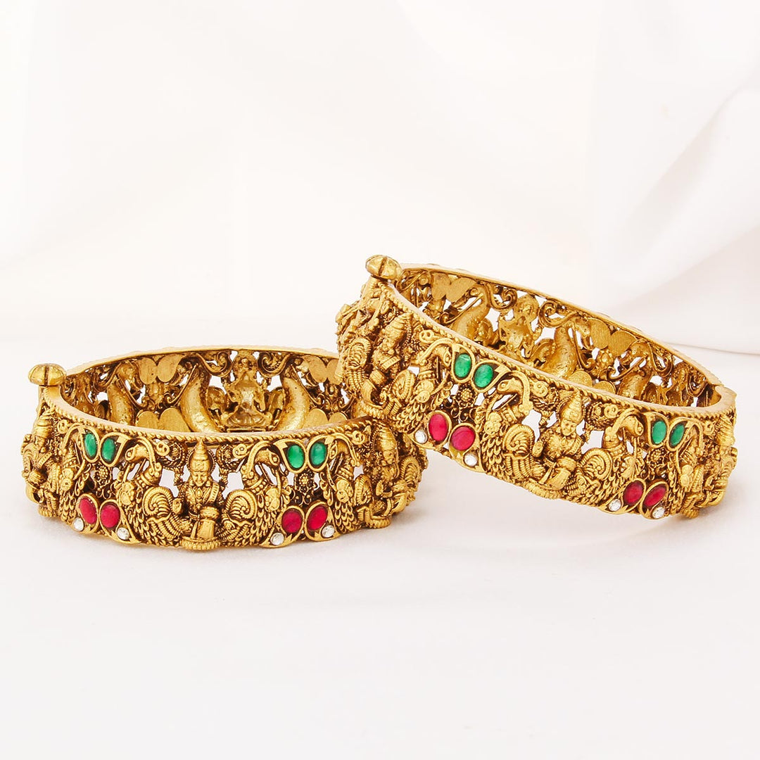 Heritage Nagas Pair Bangles