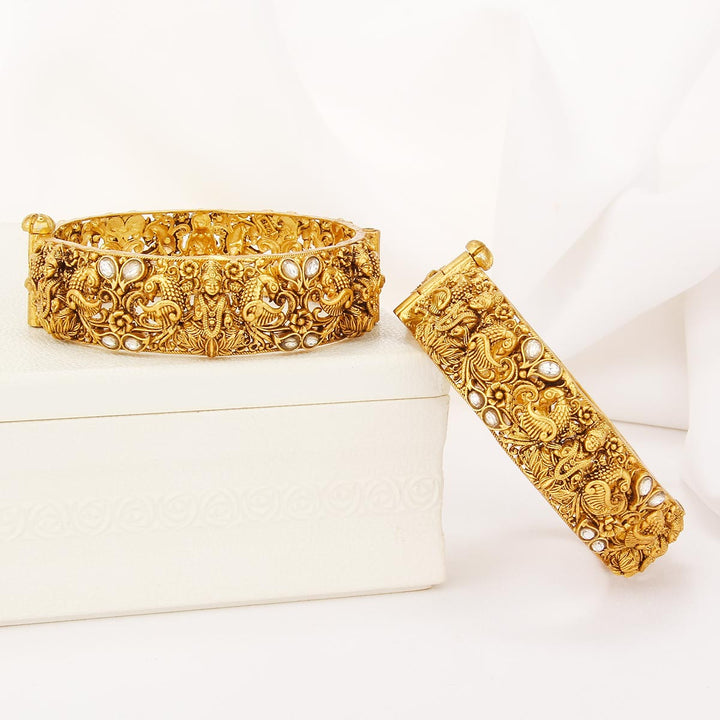 Goddess Lakshmi Nagas Pair Bangle