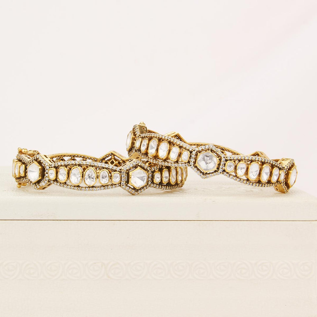 Sparkle Charm Pair Bangles