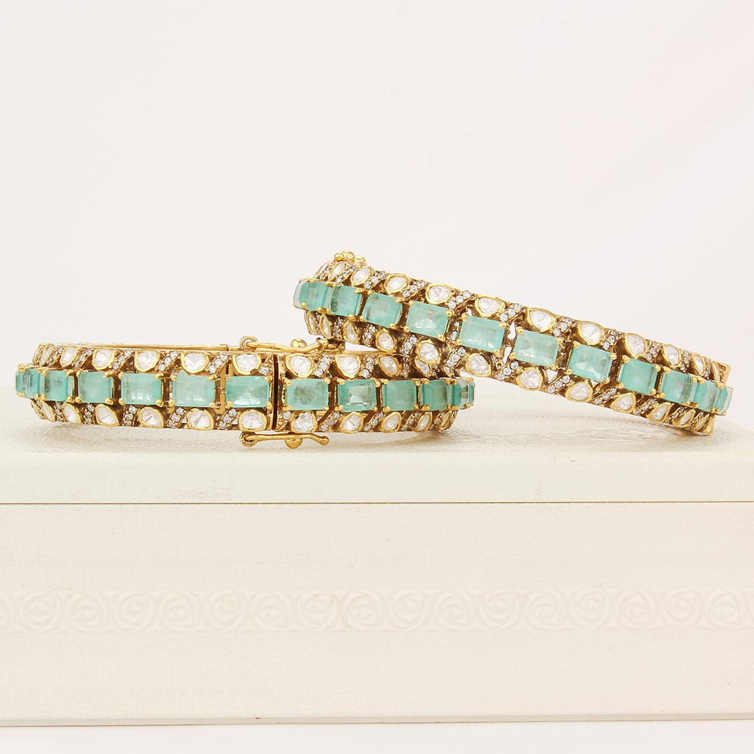 Shine Charm Pair Bangles