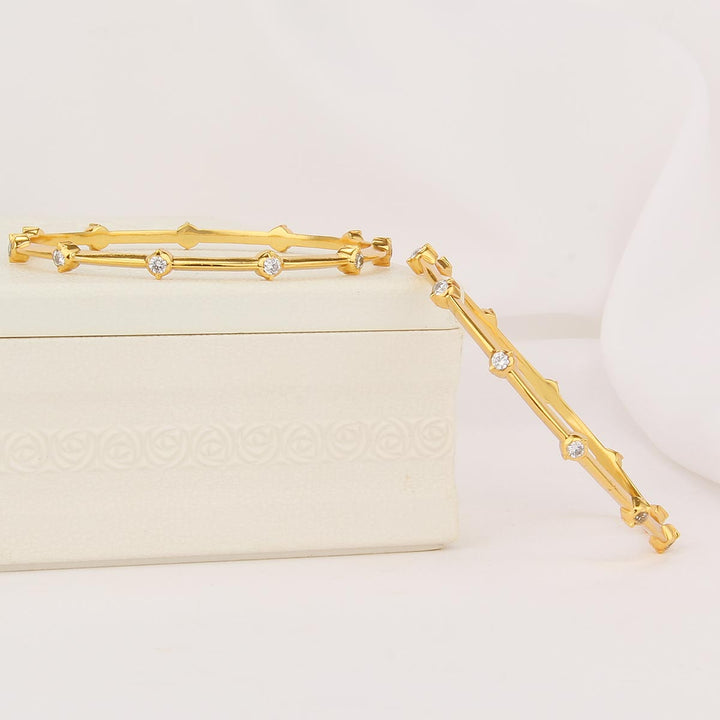 LuxeWave Pair Bangle