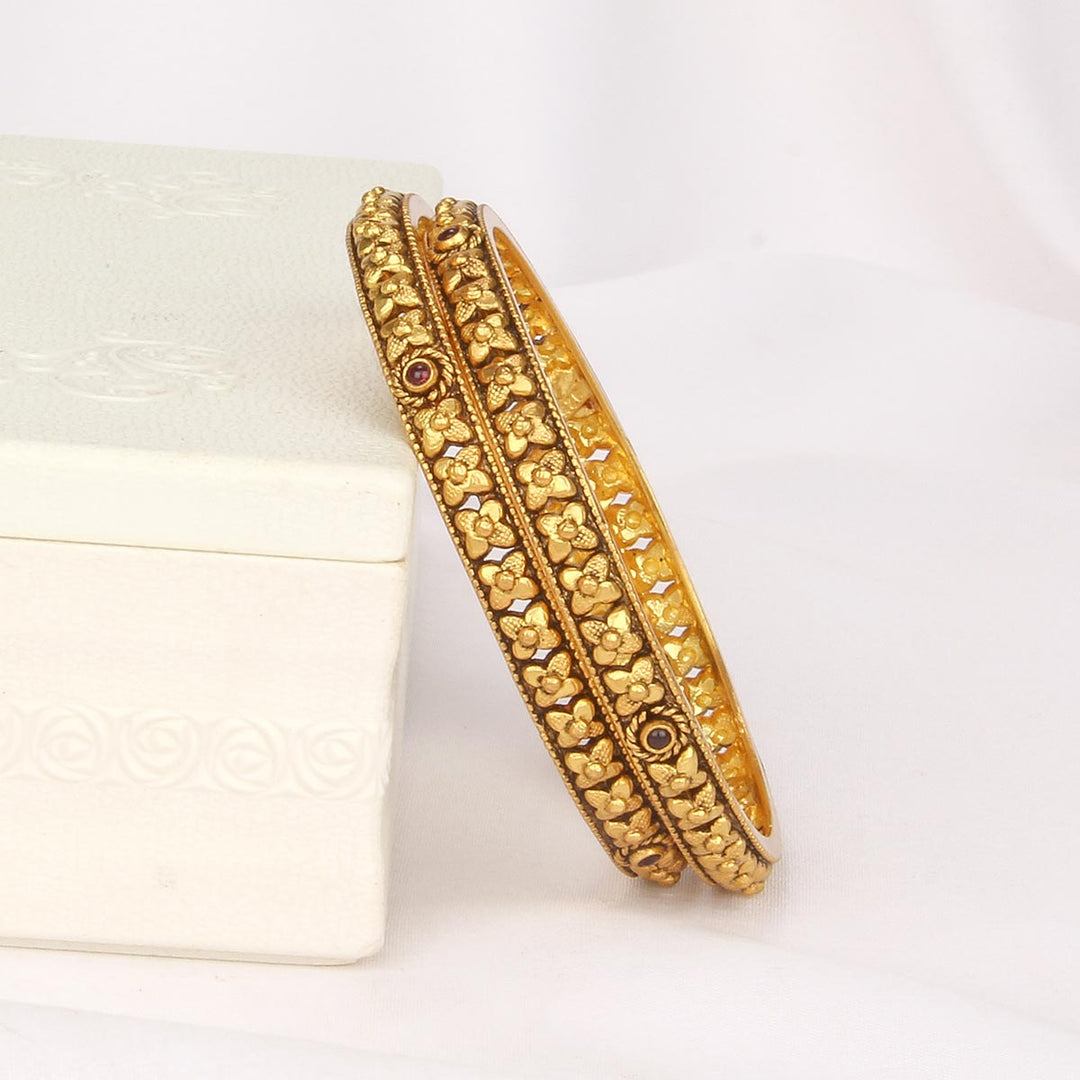 Vedhikra Nagas Pair Bangle