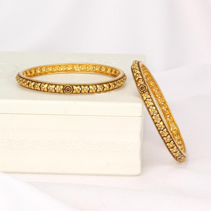 Vedhikra Nagas Pair Bangle