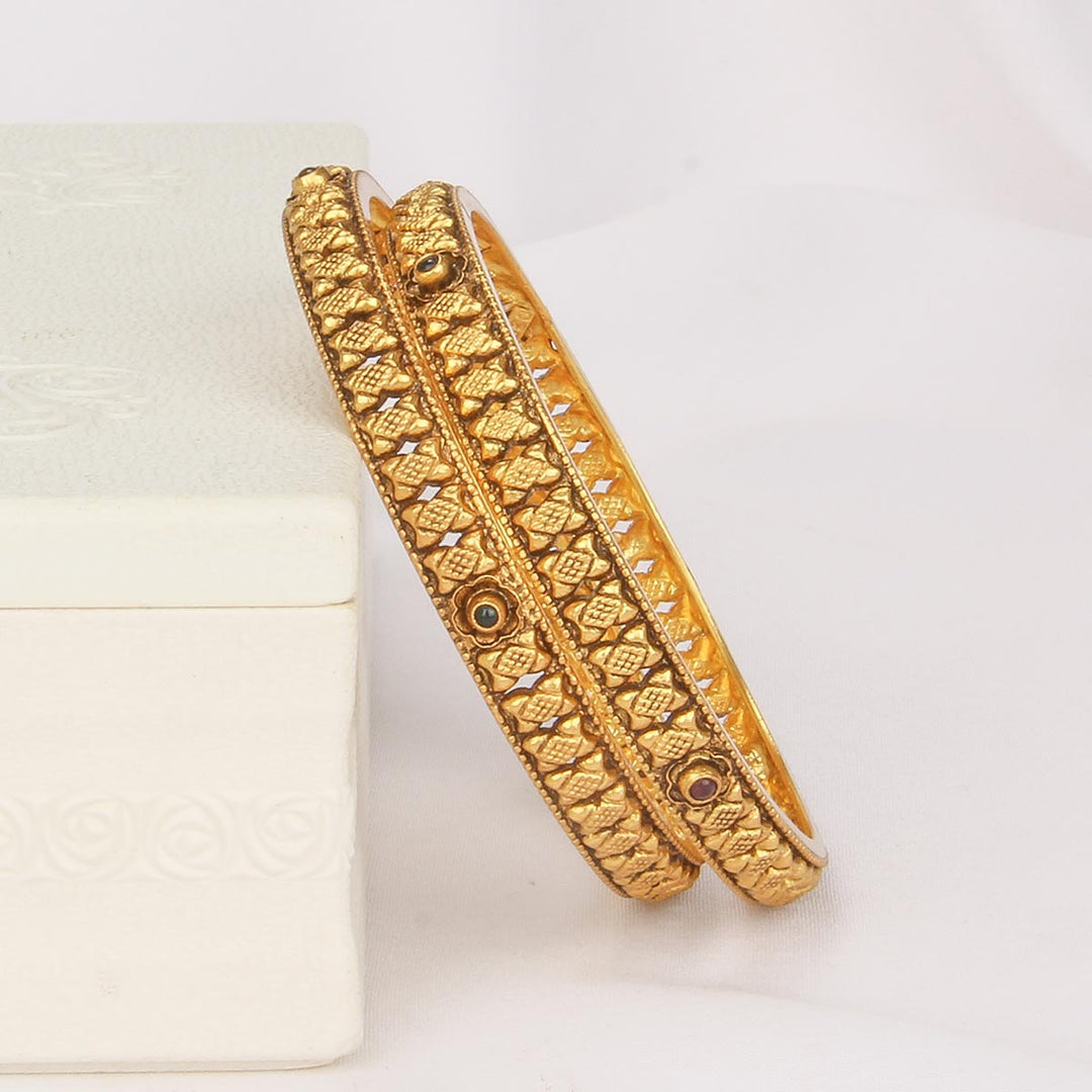 Royal Charm Nagas Pair Bangles