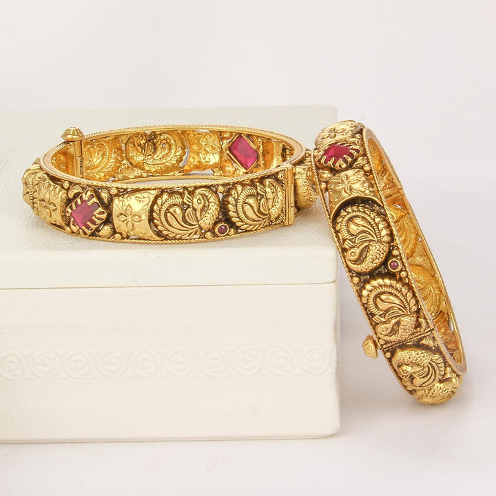 Heritage Nagas Pair Bangles