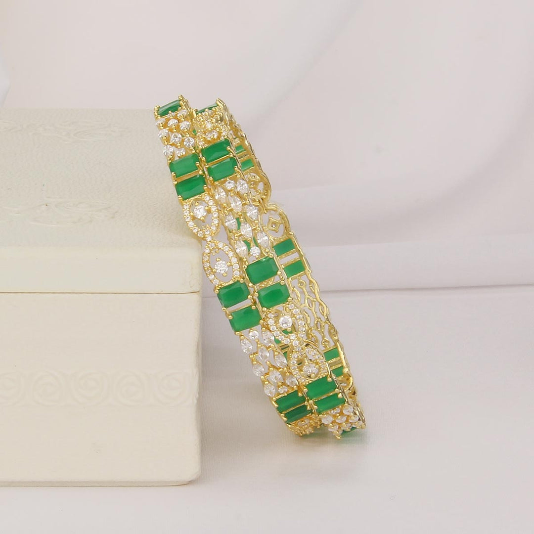 Cyntherin Stone Pair Bangle