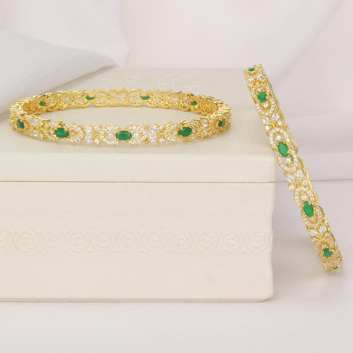 Spark Flux Stone Pair Bangle