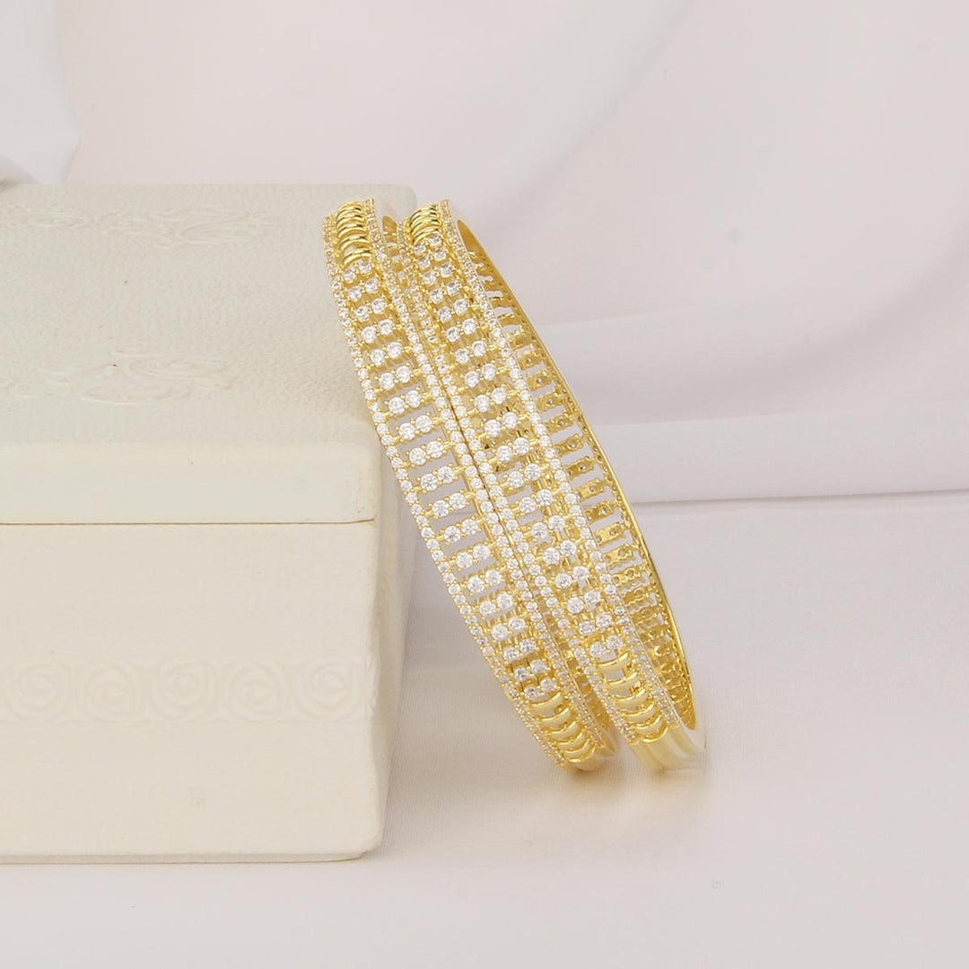Rehma  Diamond Design Pair Bangle