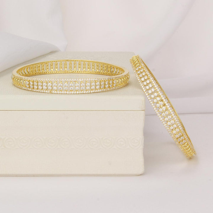 Rehma  Diamond Design Pair Bangle