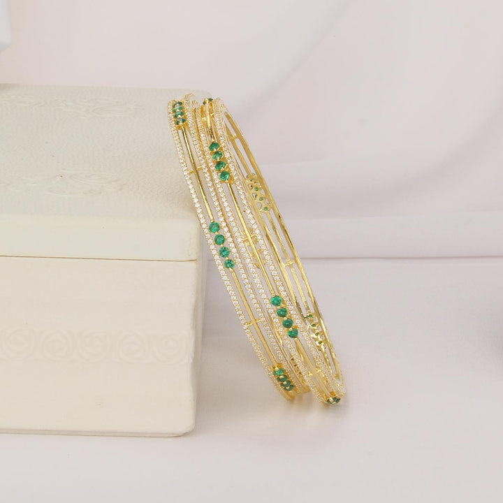 Regina Stone Pair Bangle