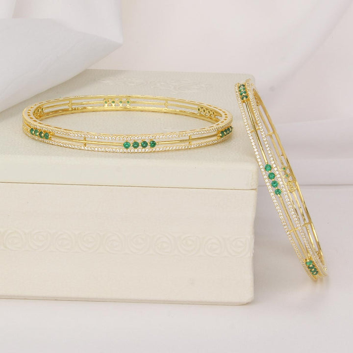 Regina Stone Pair Bangle