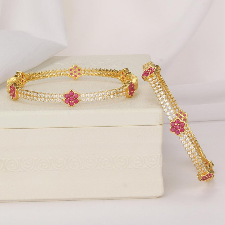 Mithra Stone Pair Bangle