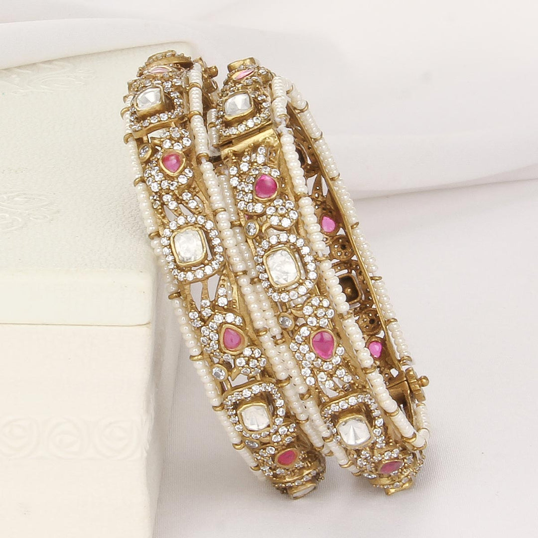 Gleaming Victorian Pair Bangles