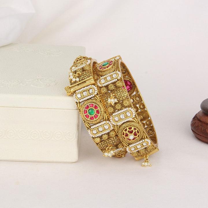 Heritage Nagas Pair Bangles