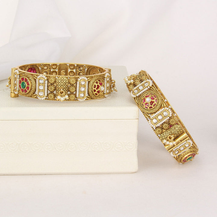 Heritage Nagas Pair Bangles