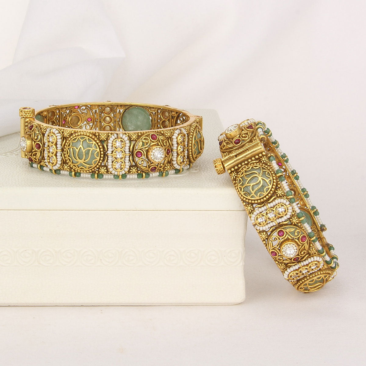 Fabulous Nagas Pair Bangles – The Amethyst Store