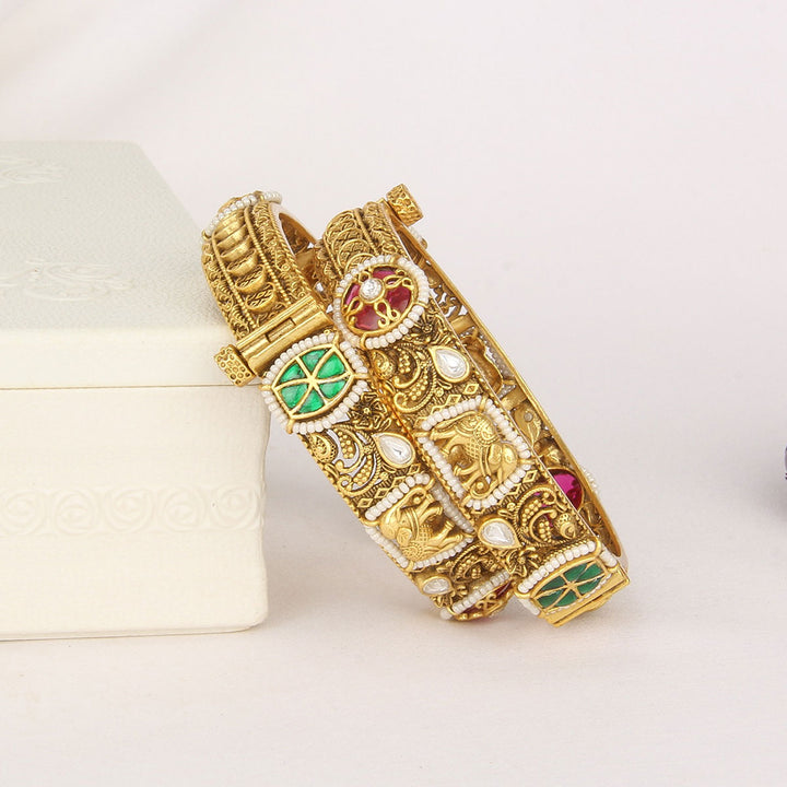 Admirable Nagas Pair Bangles