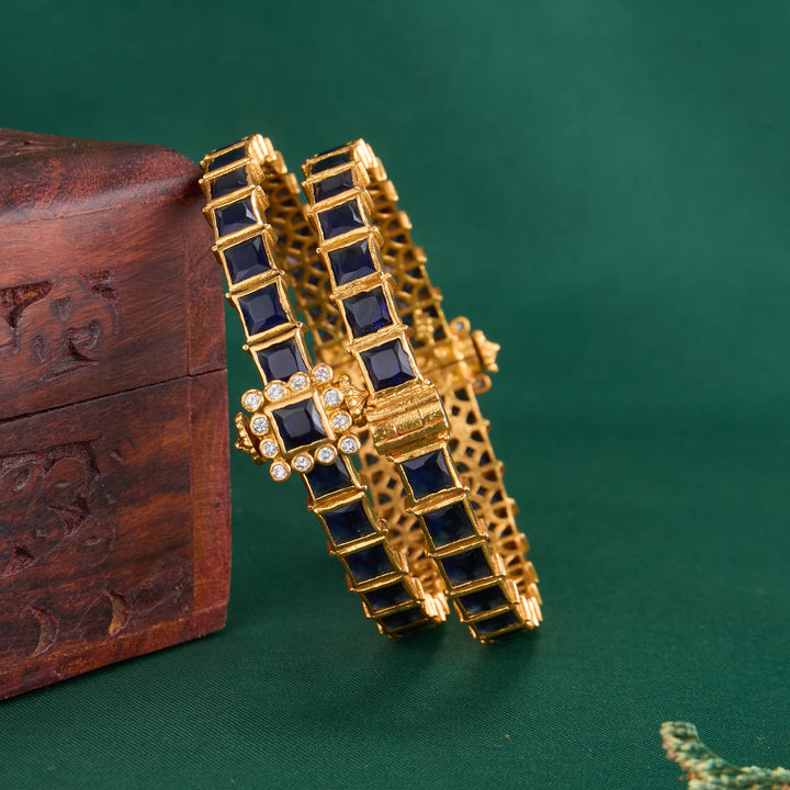 Gorgeous  Stone Pair Bangle
