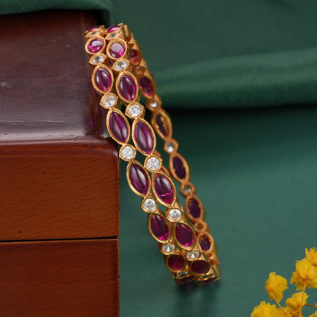 Samira Stone Pair Bangles
