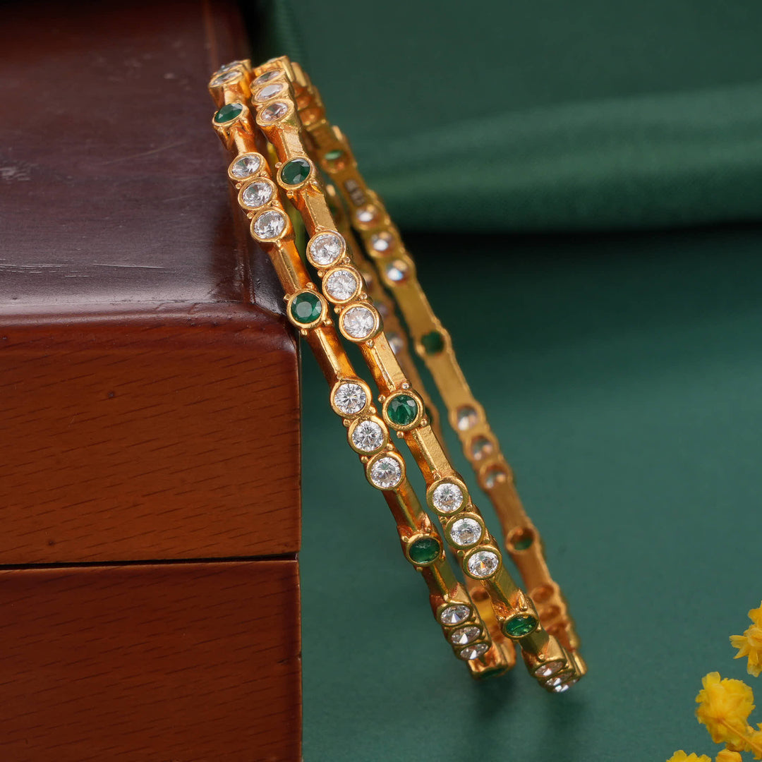 Glitz Stone Pair Bangles