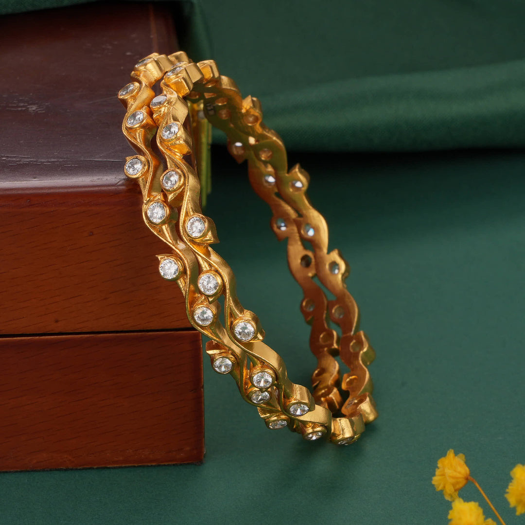 Elegance Stone Pair Bangles