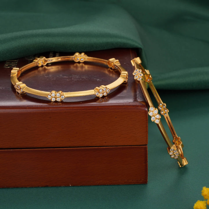 Dhanvikha Stone Pair Bangles
