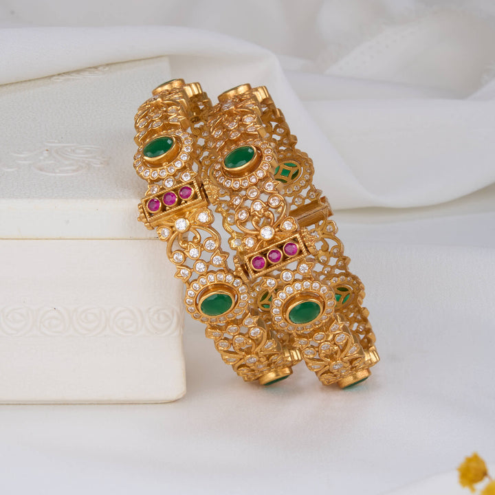 Srisha Stone Pair Bangles
