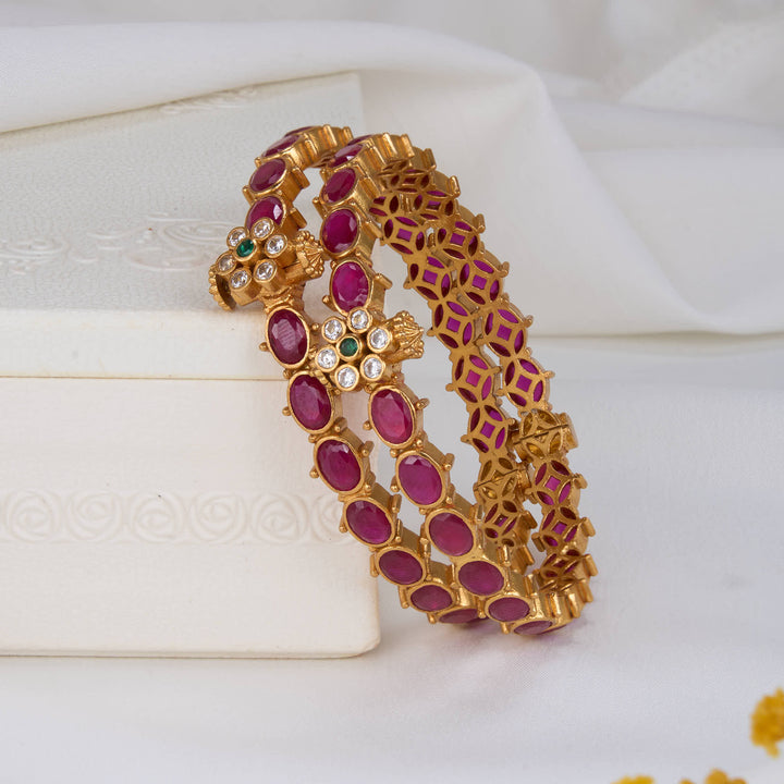 Shivya Stone Pair Bangles