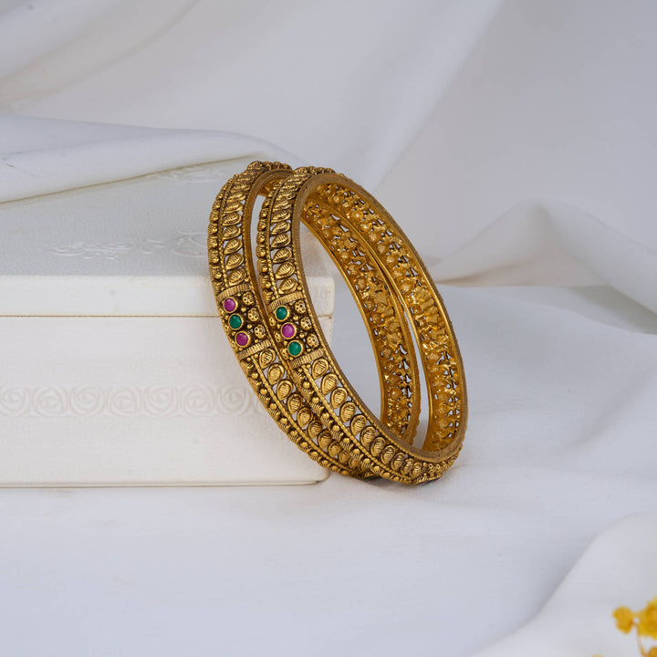Haritha Nagas Pair Bangles