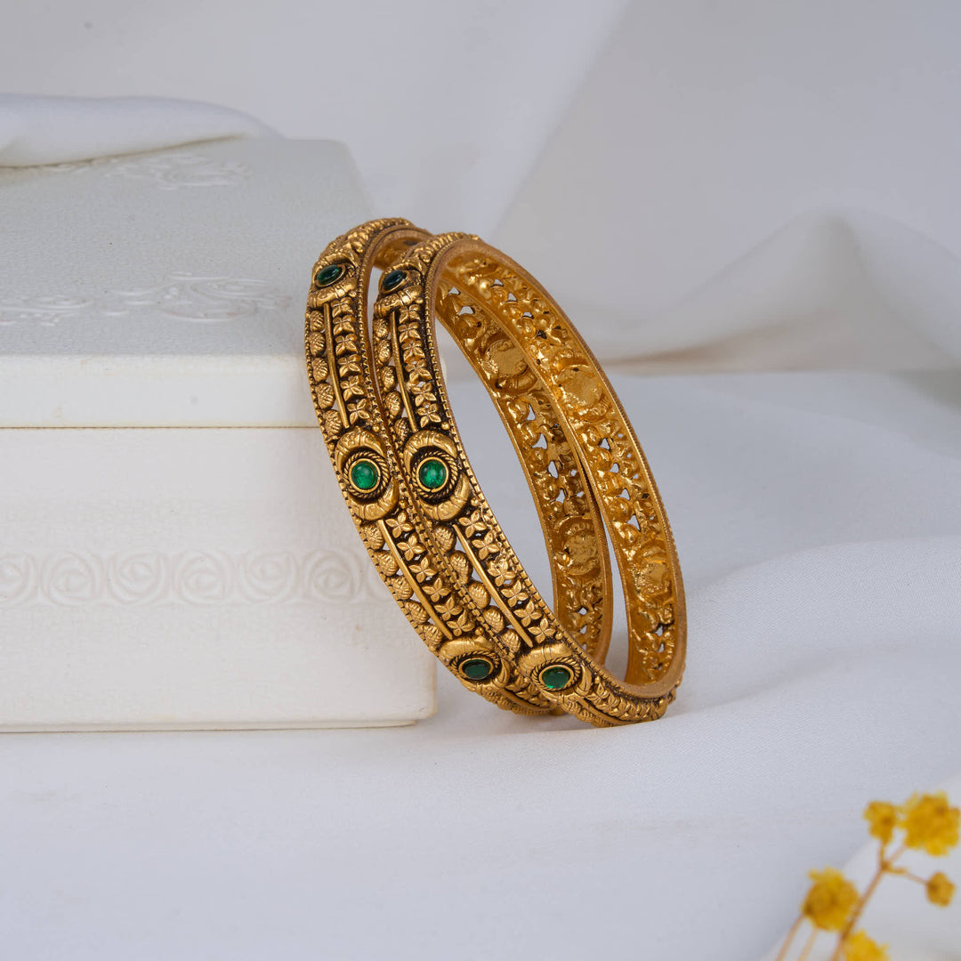 Radiant Nagas Pair Bangles