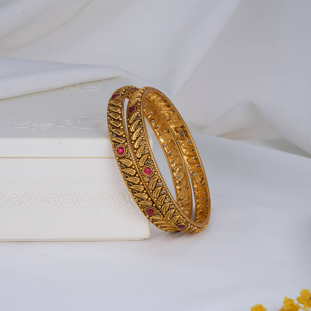 Ashritha Nagas Pair Bangles