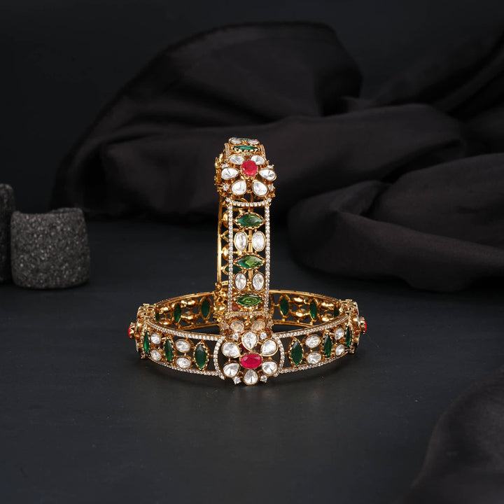 Dazzling Victorian Pair Bangles