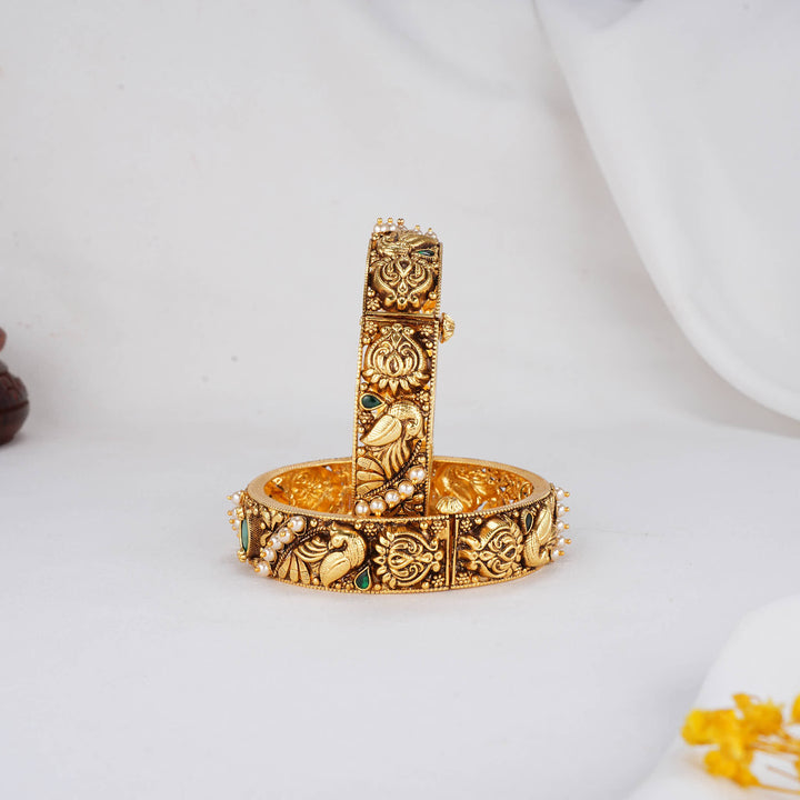 Catchy Vibrant Nagas Pair Bangles
