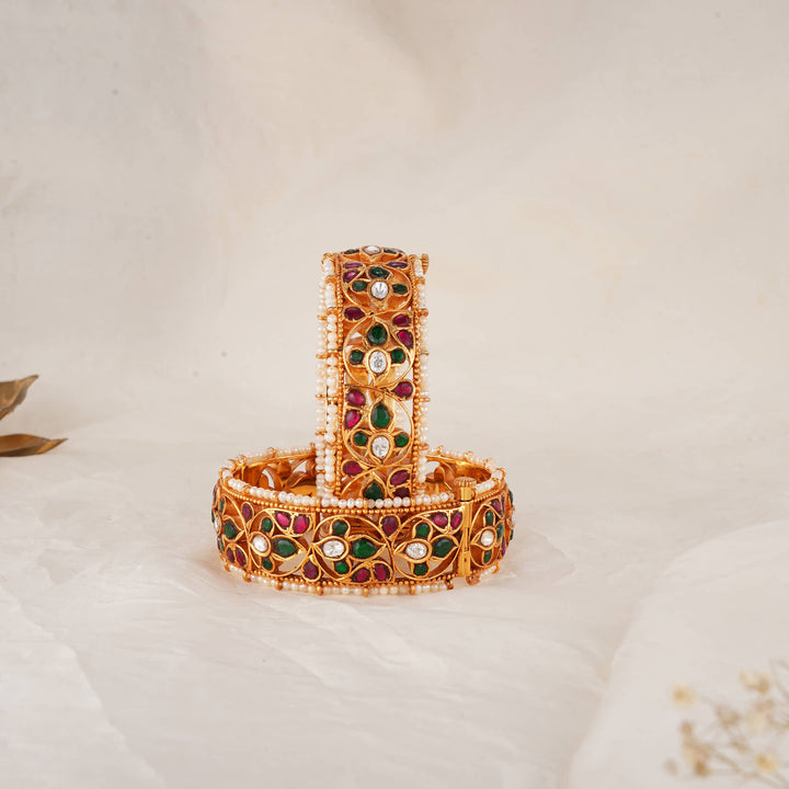 Grand Bridal Kundan Bangles
