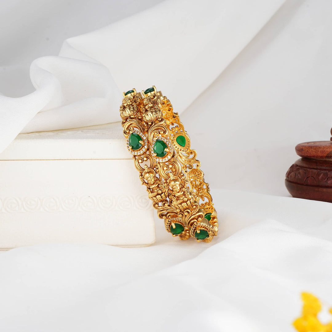Heritage Nagas Pair Bangles