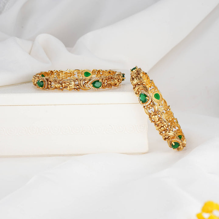 Heritage Nagas Pair Bangles