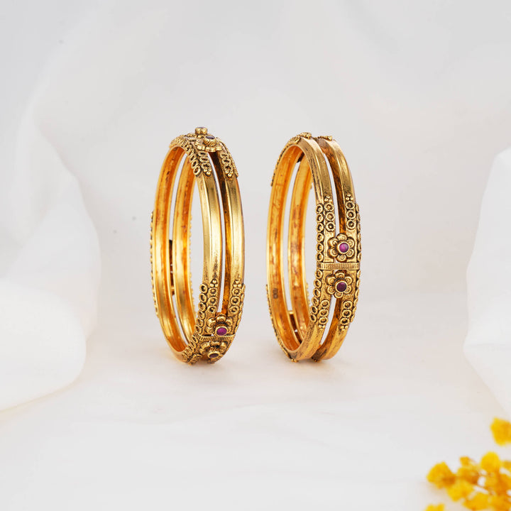 Vividh Nagas Pair Bangles