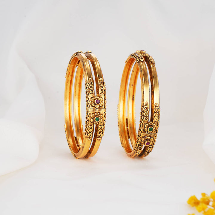 Vidthya Nagas Pair Bangles