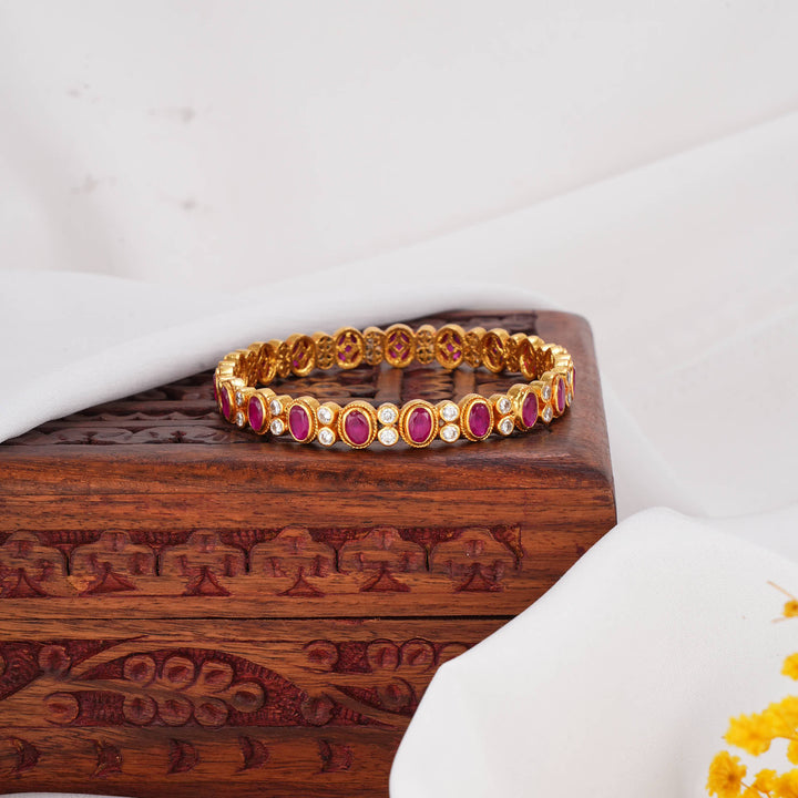 Pretty Precious Stone Single Bangle