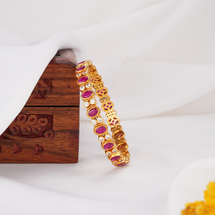 Pretty Precious Stone Single Bangle